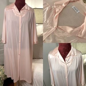 Vintage Vanity Fair Pink Robe Nap Dress